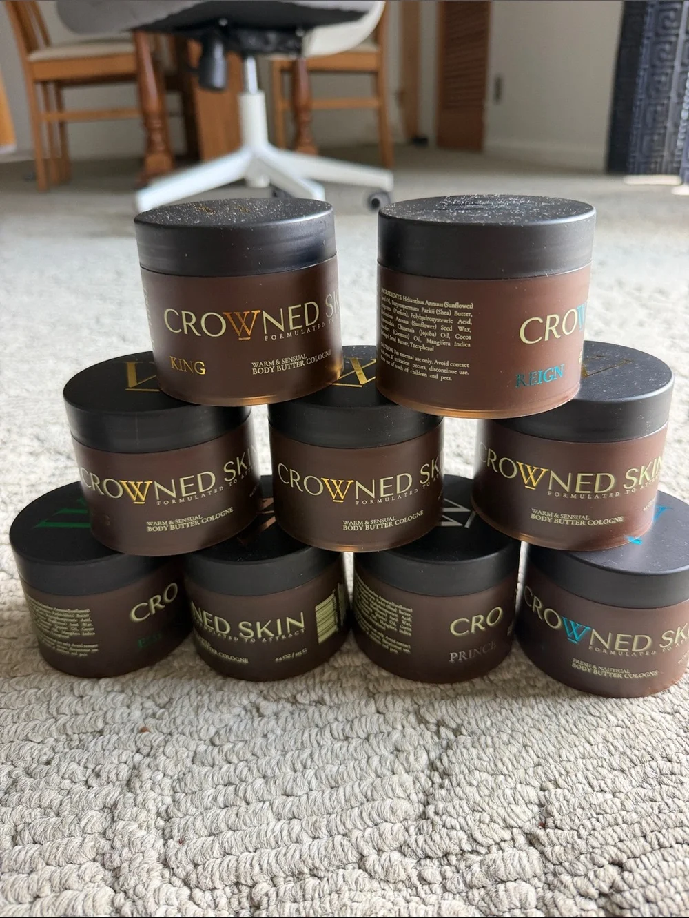Reign Body Butter Cologne - Brown (15$ per each piece)